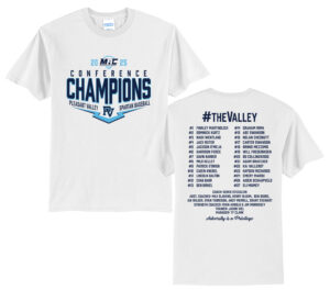 PV Baseball MAC Champs Unisex Short Sleeve Tee-White