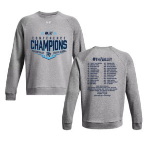 PV Baseball MAC Champs Under Armour UA Rival Fleece Crewneck Sweatshirt-Castlerock