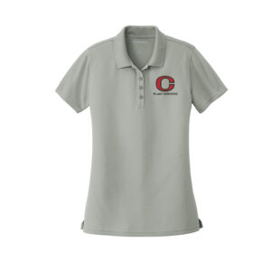 CCSD Plant Services Port Authority Ladies Dry Zone UV Micro-Mesh Polo-Gusty Grey
