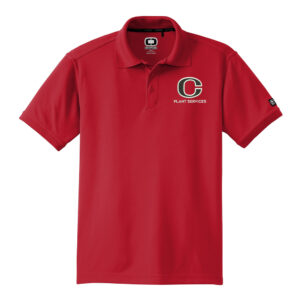 CCSD Plant Services OGIO Men- Caliber 2.0 Polo-Signal Red
