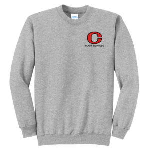 CCSD Plant Services Unisex Fleece Crewneck Sweatshirt-Athletic Heather