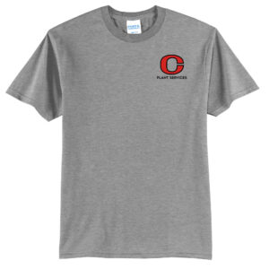 CCSD Plant Services Unisex Short Sleeve Tee-Athletic Heather