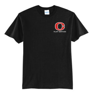 CCSD Plant Services Unisex Short Sleeve Tee-Black