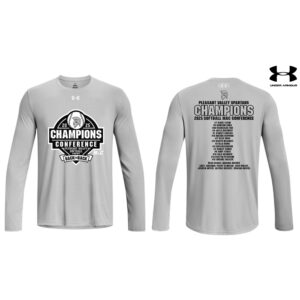 PV Softball Mac Champs Under Armour Men’s Team Tech Long Sleeve-Mod Grey