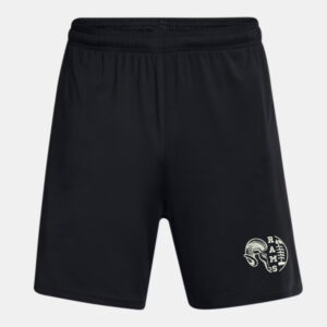 Rams Football Under Armour Men’s UA Tech Vent 7″ pocketed  Shorts-Black