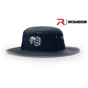 Rams Football Richardson Wide Brim Sun Hat-Navy