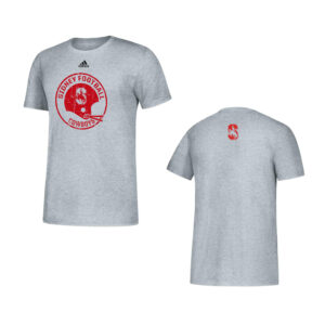 Sidney Cowboys Football Adidas Fresh Badge of Sport short sleeve Unisex ringspun cotton Tee – Medium Grey Heather (M-3x)