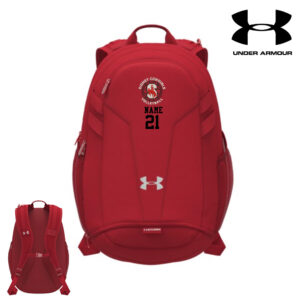 Sidney Volleyball Under Armour Hustle 6.0 Team Backpack -Red