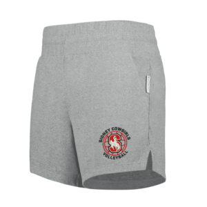 Sidney Volleyball Holloway Ladies Ventura Soft Knit Shorts-Grey Heather