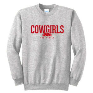 Sidney Volleyball Unisex Fleece Crewneck Sweatshirt-Ash