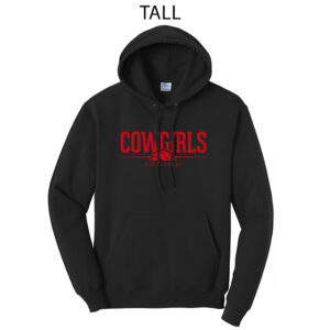 Sidney Volleyball Tall Hooded Sweasthirt-Black