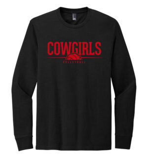 Sidney Volleyball Unisex Premium Long Sleeve Tee-Black