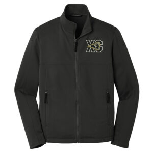 Southeast Polk CC Port Authority men Collective Smooth Fleece Jacket-Deep Black