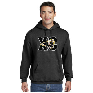 Southeast Polk CC Unisex Ultimate Cotton Hooded Sweatshirt-Charcoal Grey Heather