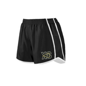 Southeast Polk CC Augusta Ladies (ADULT) Pulse Team Short-Black/Black/White