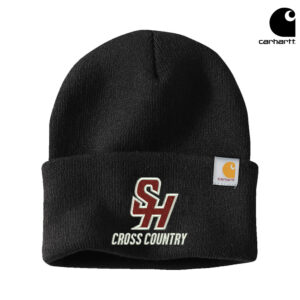 SH Cross Country Carhartt Acrylic Watch Cap 2.0 beanie stocking cap with cuff-Black