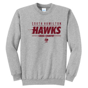 SH Cross Country Unisex Fleece Crewneck Sweatshirt-Athletic Heather