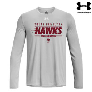 SH Cross Country Under Armour Men’s Team Tech Long Sleeve-Mod Grey