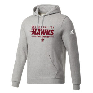 SH Cross Country Adidas Unisex Fleece Hooded Sweatshirt- MedGrey Heather