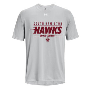 SH Cross Country Under Armour short sleeve Men’s Team Tech Tee-Mod Grey