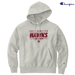 SH Cross Country Champion Reverse Weave  12oz Hooded Sweatshirt Adult-Oxford
