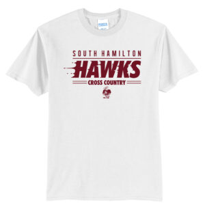 SH Cross Country Unisex Short Sleeve Tee-White