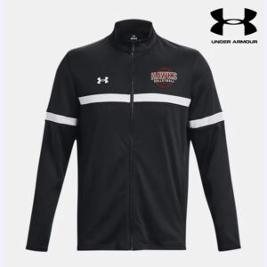 SH Volleyball Under Armour Men’s Team Knit Warm Up Full Zip-Black/White