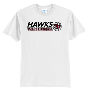 SH Volleyball Unisex Short Sleeve Tee-White
