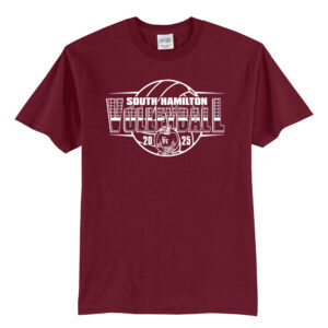 SH Volleyball Unisex Short Sleeve Tee-Cardinal