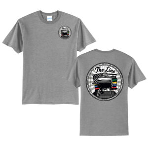 The Line Unisex Short Sleeve Tee-Athletic Heather