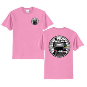 The Line Unisex Short Sleeve Tee-Candy Pink