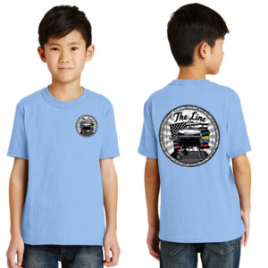 The Line Youth Short Sleeve Tee-Light Blue