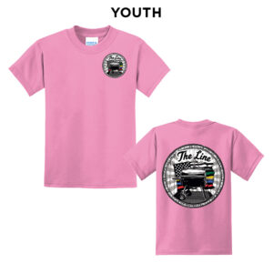 The Line Youth Short Sleeve Tee-Candy Pink