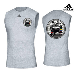 The Line Adidas Men Creator Sleeveless Tee-Grey Heather