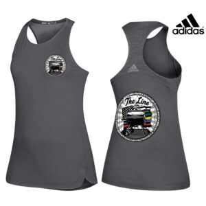 The Line Adidas Women’s Game Mode Training Tank – Grey Five (L,XL,2X)