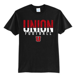 Union Football Unisex Short Sleeve Tee-Black
