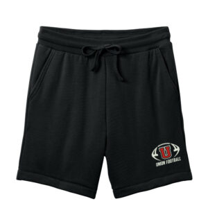 Union Football BELLA and CANVAS Unisex Sponge Fleece Sweatshort-Black