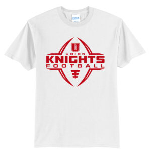 Union Football Unisex Short Sleeve Tee-White