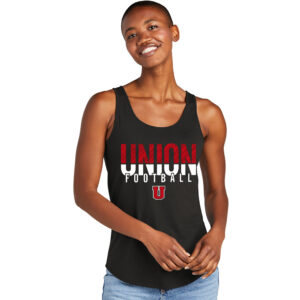 Union Football District Women’s Perfect Tri Relaxed Tank-Black