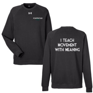 STAFF Under Armour UA Rival Fleece Crewneck Sweatshirt-Black