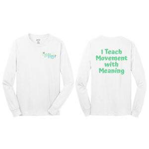 STAFF Unisex Cotton Long Sleeve Tee-White