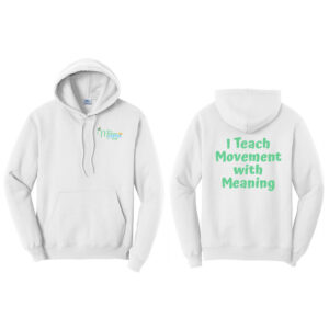 STAFF Unisex Fleece Hooded Sweatshirt-White