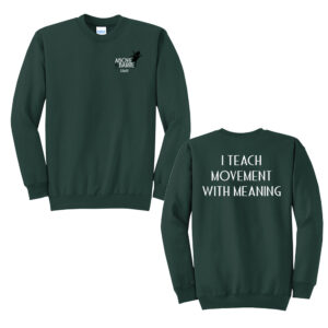 STAFF Unisex Core Fleece Crewneck Sweatshirt-Dark Green