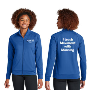STAFF Sport-Tek Ladies Sport-Wick Stretch Full-Zip Cadet Jacket-True Royal