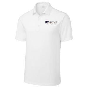 Airrosti Rehab Sport-Tek Men Posi-UV Pro Polo – White