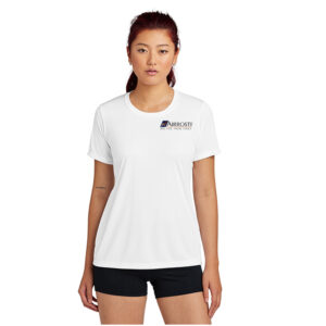 Airrosti Rehab Sport-Tek- LADIES Competitor Performance Tee-White
