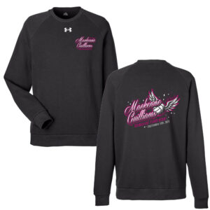 Mackenzie Guilliams Under Armour UA Rival Fleece Crewneck Sweatshirt Adult-Black