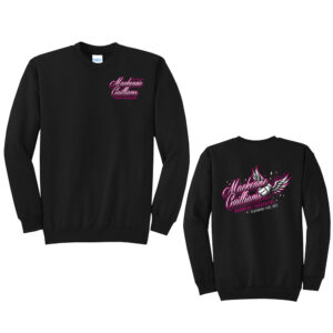 Mackenzie Guilliams Unisex Fleece Crewneck Sweatshirt-Black