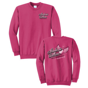 Mackenzie Guilliams Unisex Fleece Crewneck Sweatshirt-Sangria