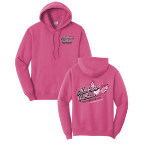 Mackenzie Guilliams Unisex Classic Core weight Cozy Pullover Hooded Sweatshirt-Sangria